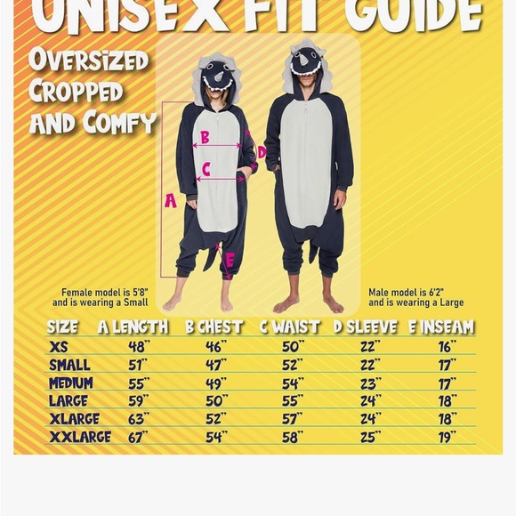 Unisex XXL extra extra large, triceratops dinosaur onesie costume - Picture 9 of 11